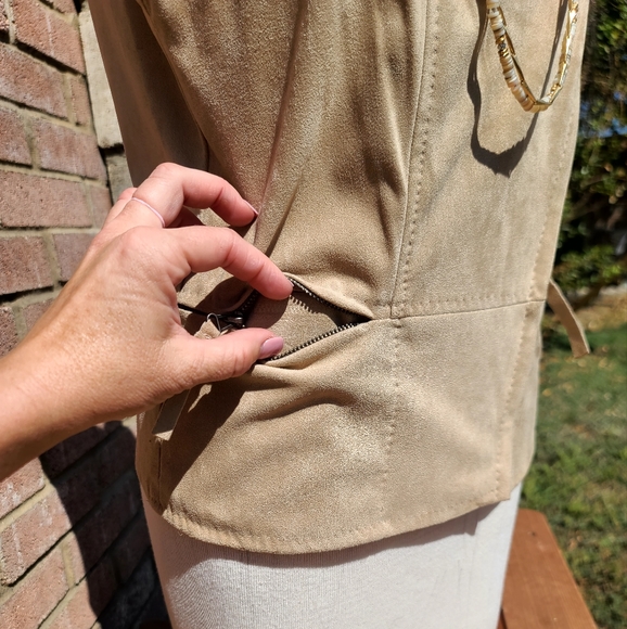 M.S.S.P micro suede moto vest - Picture 4 of 7